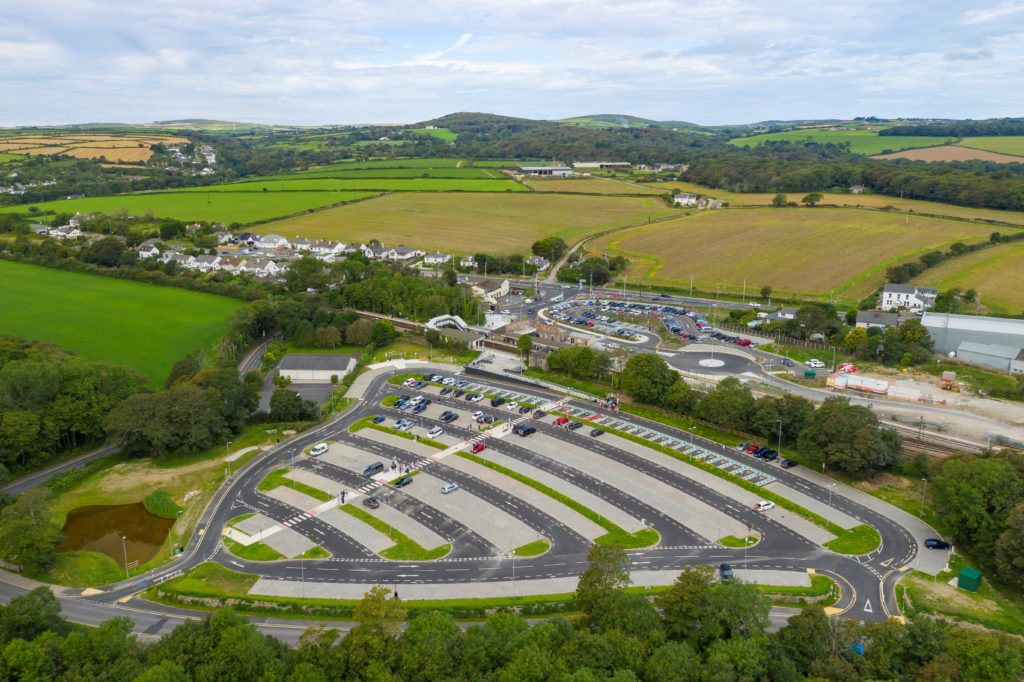 St Erth Multi Modal Hub, Car Park, Cornwall